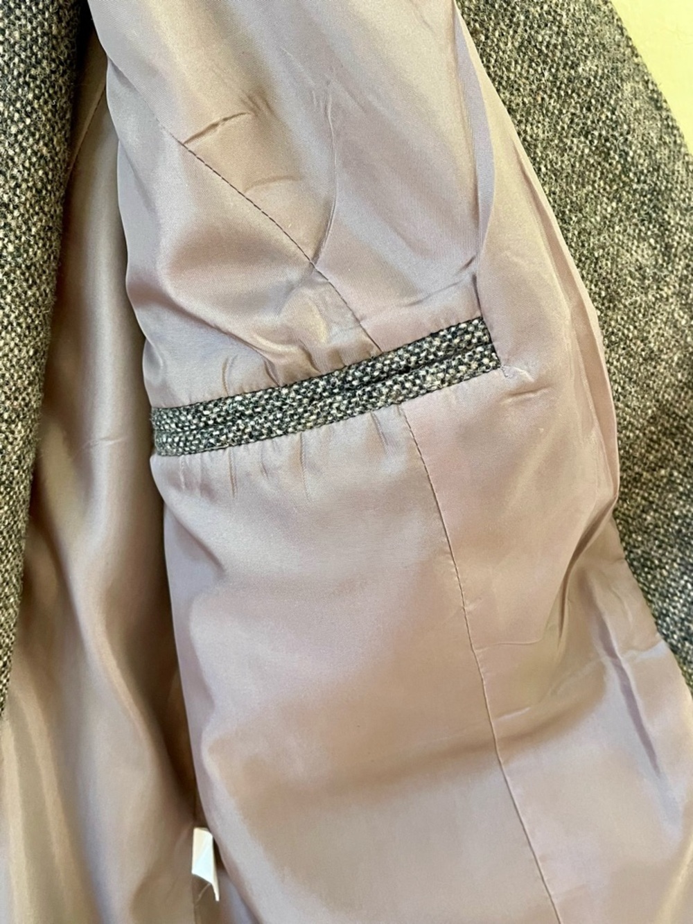 Orvis 100% Wool Tweed Suit Set Blazer Pants Size 12 - Picture 4 of 13